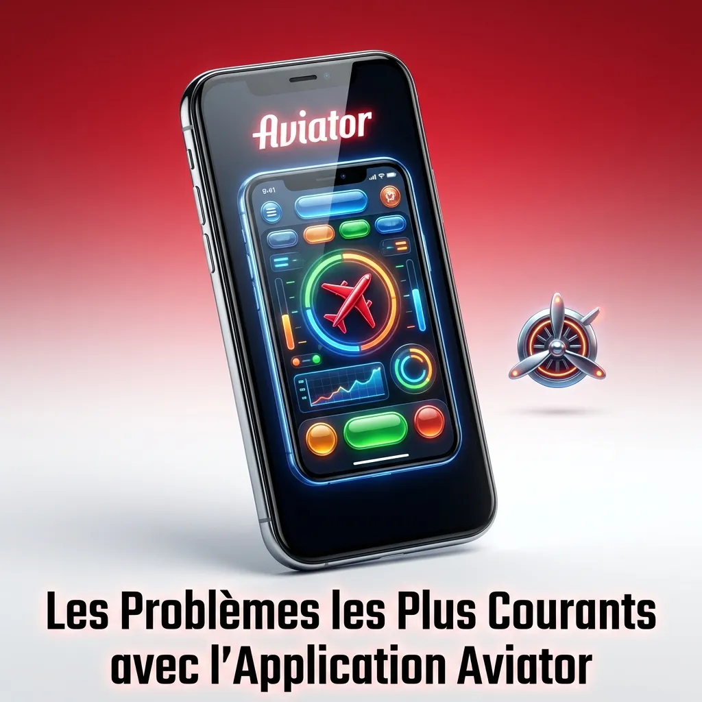 Troubleshooting guide showing common Aviator app problems and solutions on smartphone screen
