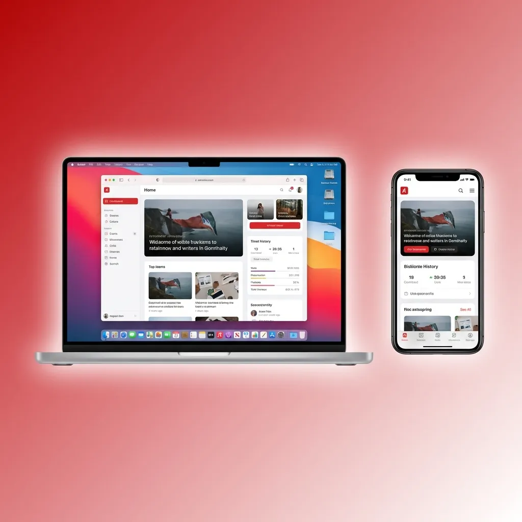 Application de jeu disponible sur Android, iOS, Windows et macOS avec interface optimisée pour chaque plateforme
